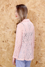 Barely There Pastel Lace Blazer