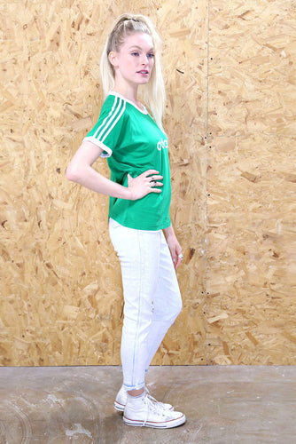 Green Retro Adidas Sports Tee