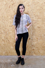 Black And White Reptile Print T-Shirt