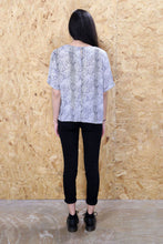 Black And White Reptile Print T-Shirt