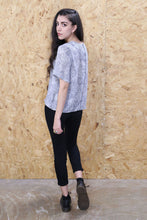 Black And White Reptile Print T-Shirt