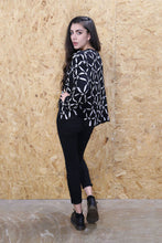 Black and White Beaded Jacket
