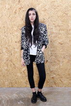 Geometric 80s Print Blazer