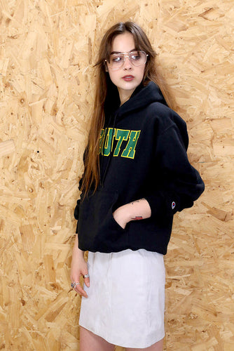 Champion Vintage Graphic Print Hooded Sweatshirt