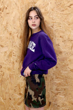 Champion Purple College Sports Sweatshirt