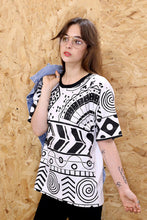 80s Go Graphic Oversized Ringer Tee