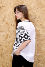 80s Go Graphic Oversized Ringer Tee