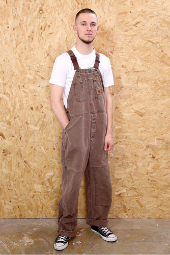 Carhartt Vintage R06 Sandstone Bib Overalls
