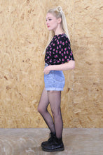 80s spot printed top