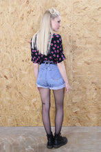 80s spot printed top