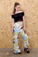 Black Sheer Bardot Crop Top