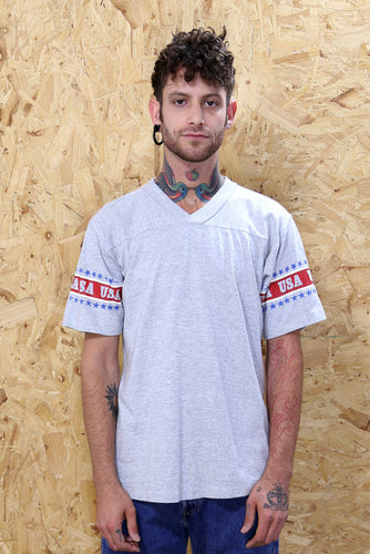 Grey American Football Style Shirt