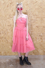 80s Strapless Party Dress
