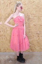 80s Strapless Party Dress