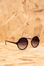 Classic Round Black Sunglasses