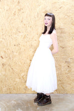 Cream Tulle Prom Dress