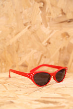 50s Red Feline Sunglasses