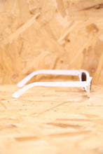 50s White Feline Sunglasses