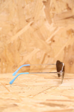 Blue Heart Shape Sunglasses