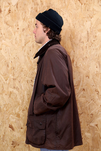 Barbour Brown Beaufort Wax Jacket