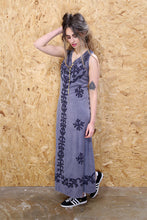 Ethnic Embroidered Maxi Dress