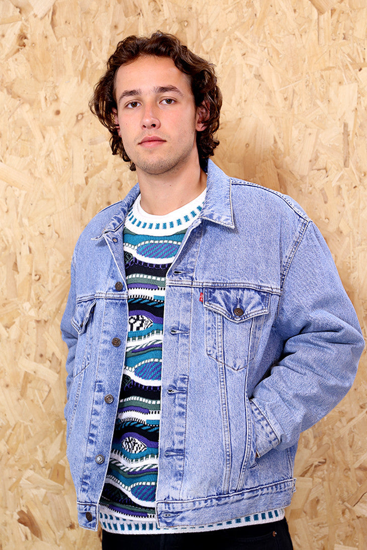 Blue Waves Cosby Stripe Jumper
