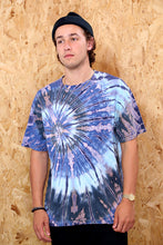 Blue Firework Tie Dye T-Shirt