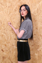 Black Velvet Shorts