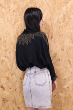 Acid Wash Denim Mini Skirt*