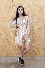 Bohemian Cream Smock Dress