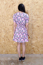 90s Floral Skater Dress