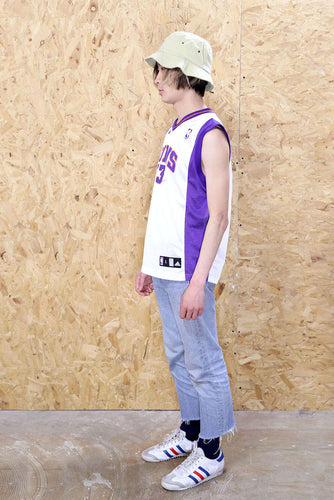 Adidas White NBA Basketball Jersey Vest