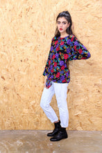 Floral Tie Front Top