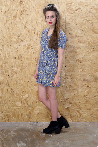 Ditsy Floral Print Dress