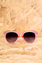 Chunky Pastel Pink Cat Eye Sunglasses