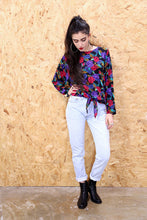 Floral Tie Front Top