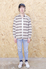 Cream Navajo Stripe Shirt