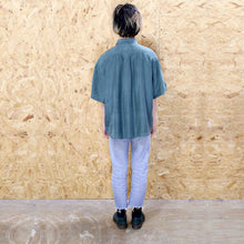 Dark Green Silk Shirt