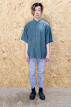 Dark Green Silk Shirt