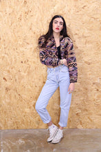 Cropped Aztec Tapestry Jacket
